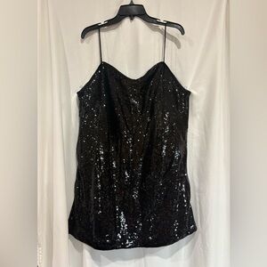 Black H&M Sequin Dress